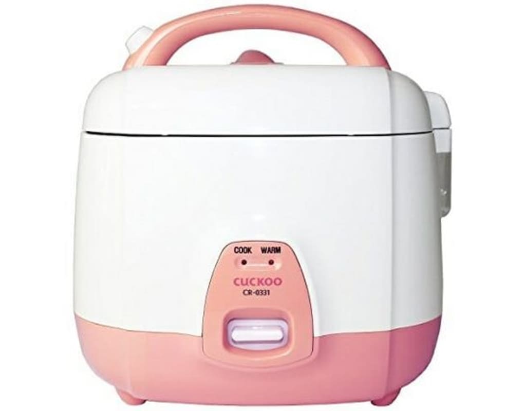 Nồi cơm điện 1.0L Cuckoo CR-0632 - Hồng